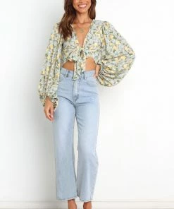 PUP58 Kelsey Top - Green Clothing