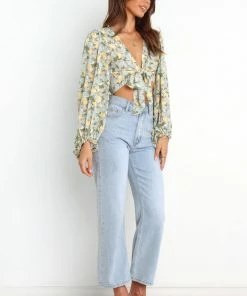 PUP58 Kelsey Top - Green Clothing