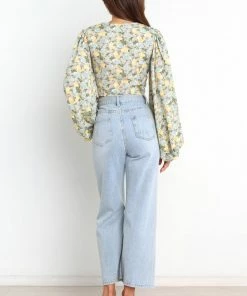 PUP58 Kelsey Top - Green Clothing