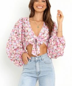 PUP58 Kelsey Top - Pink Clothing