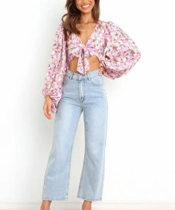 PUP58 Kelsey Top - Pink Clothing