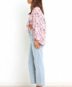 PUP58 Kelsey Top - Pink Clothing