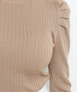 PUP53 Keni Top - Beige Clothing