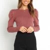 PUP53 Keni Top - Rose Clothing