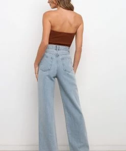 PUP3 Clothing Kourtney Top - Chocolate Brown