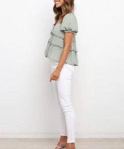 PUP58 Kurbie Top - Sage
