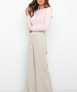 PUP3 Lapham Knit Sweater - Pale Pink