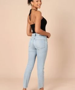 PUP14 Clothing Larissa Halter Knit Top - Black