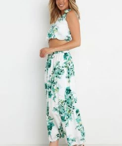 PUP4 Laura Top - White Floral For The Bride