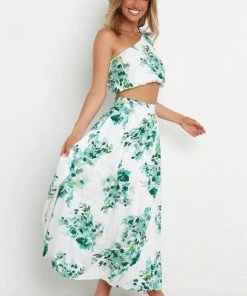 PUP4 Laura Top - White Floral For The Bride