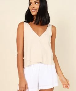 PUP8 Leila Top - Beige