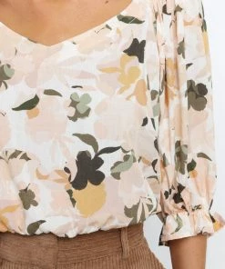 PUP52 Lessie Top - Blush Clothing