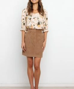 PUP52 Lessie Top - Blush Clothing