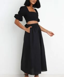 PUP58 Clothing Lindsey Top - Black