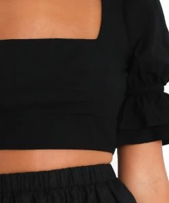 PUP58 Clothing Lindsey Top - Black