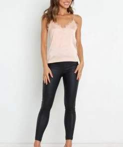 PUP3 Clothing Links Top - Beige