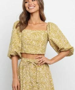 PUP9 Lorox Top - Mustard Clothing