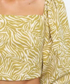 PUP9 Lorox Top - Mustard Clothing