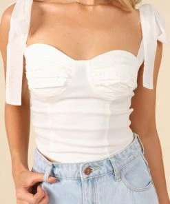 PUP18 Maisie Top - White