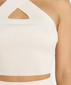 PUP14 Maizie Top - Beige Clothing