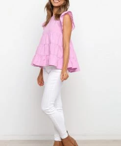 PUP30 Maureen Top - Lilac Clothing