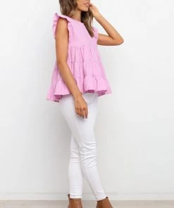 PUP30 Maureen Top - Lilac Clothing