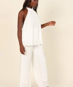 PUP14 For The Bride May Top - White