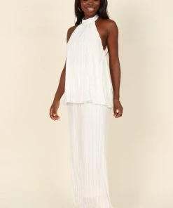 PUP14 For The Bride May Top - White