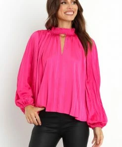 PUP3 Clothing Michelle Top - Hot Pink