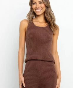 PUP4 Mickey Top - Chocolate Brown