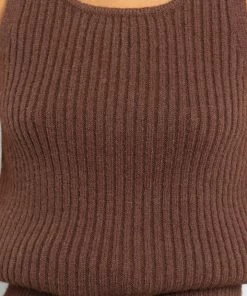 PUP4 Mickey Top - Chocolate Brown