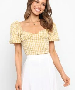 PUP4 Midle Top - Mustard