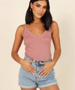 PUP64 Mikaela Tank Top - Mauve