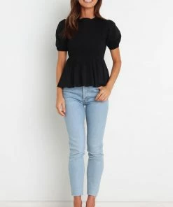 PUP3 Clothing Minot Top - Black