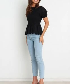 PUP3 Clothing Minot Top - Black