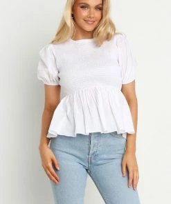 PUP3 Minot Top - White