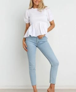 PUP3 Minot Top - White