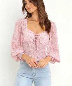 PUP58 Missy Top - Red Clothing