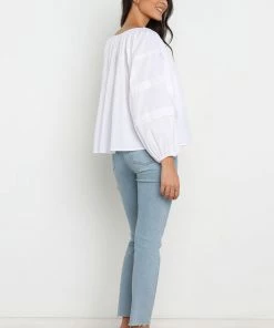 PUP4 Montau Top - White For The Bride