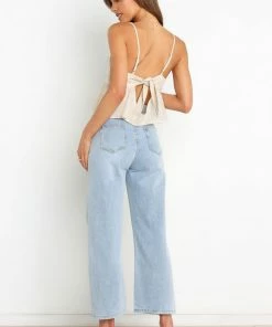 PUP8 Morena Top - Beige Clothing