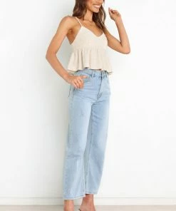 PUP8 Morena Top - Beige Clothing