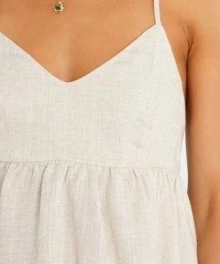 PUP8 Morena Top - Beige Clothing