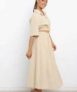 PUP4 Clothing Nalana Top - Beige