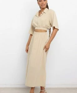 PUP4 Clothing Nalana Top - Beige