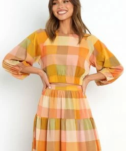 PUP51 Clothing Nazzano Top - Rust