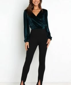 PUP14 Nikki Top - Emerald Clothing