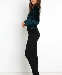 PUP14 Nikki Top - Emerald Clothing