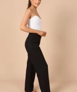 PUP65 For The Bride Nina Strapless Top - White