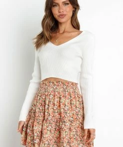 PUP44 For The Bride Nole Top - White