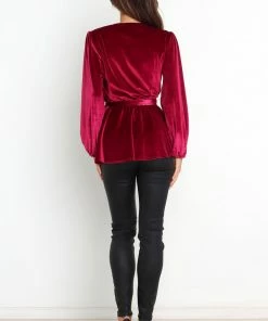 PUP49 Clothing Olivia Top - Plum